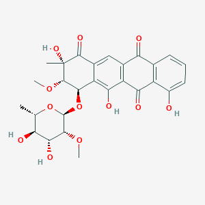 molecular formula C27H28O12 B1257332 Aranciamycin 