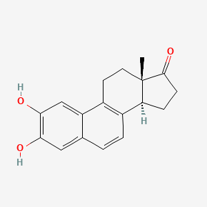 molecular formula C18H18O3 B1257336 2-Hydroxyequilenin 