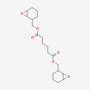 molecular formula C20H30O6 B12573435 Bis[(7-oxabicyclo[4.1.0]heptan-2-yl)methyl] hexanedioate CAS No. 219584-98-2