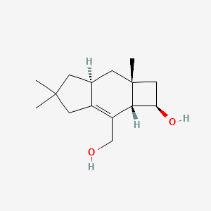 molecular formula C15H24O2 B1257345 4,12-Dihydroxysterpurene 