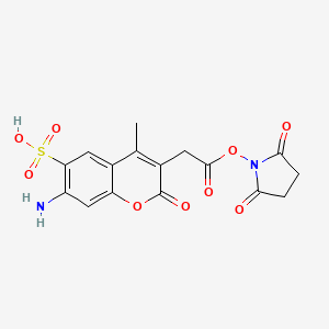 molecular formula C16H14N2O9S B1257349 Alexa Fluor 350 