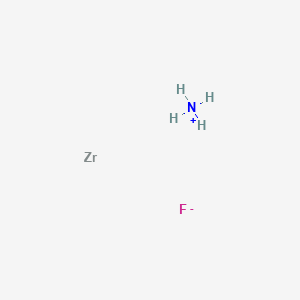 molecular formula FH4NZr B12573497 Ammonium fluoride--zirconium (1/1/1) CAS No. 189002-76-4