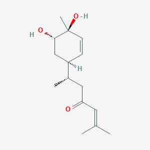 molecular formula C15H24O3 B1257353 Bisacurone CAS No. 120681-81-4
