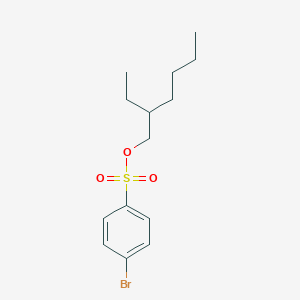 molecular formula C14H21BrO3S B12573554 2-Ethylhexyl 4-bromobenzene-1-sulfonate CAS No. 192572-75-1