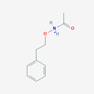 molecular formula C10H14NO2+ B12573608 N-(2-Phenylethoxy)ethanamidium CAS No. 195062-73-8