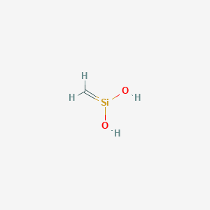 molecular formula CH4O2Si B12573787 Methylidenesilanediol CAS No. 640279-40-9