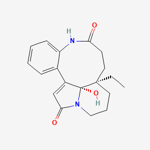 molecular formula C19H22N2O3 B1257379 Leuconolam 