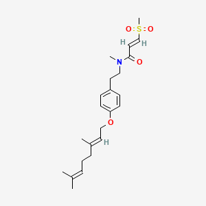 molecular formula C23H33NO4S B1257385 Methylgerambullin 