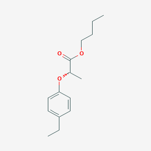 molecular formula C15H22O3 B12573878 Butyl (2S)-2-(4-ethylphenoxy)propanoate CAS No. 197158-51-3
