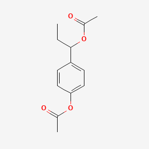 molecular formula C13H16O4 B1257398 Dihydrogalangal acetate CAS No. 129319-15-9