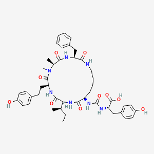 molecular formula C45H59N7O10 B1257399 Oscillamide Y 