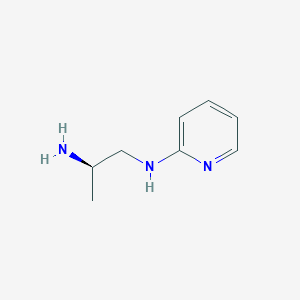 molecular formula C8H13N3 B12574030 (2R)-N~1~-(Pyridin-2-yl)propane-1,2-diamine CAS No. 197964-77-5