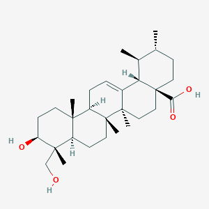molecular formula C30H48O4 B1257406 23-Hydroxyursolic Acid CAS No. 94414-19-4