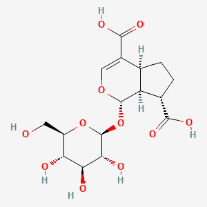 molecular formula C16H22O11 B1257417 Forsythide 