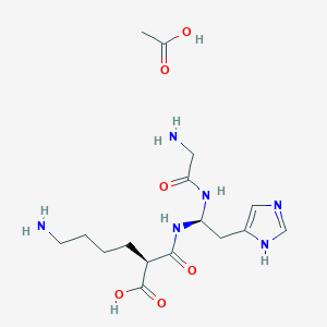 molecular formula C16H28N6O6 B125743 Gholo CAS No. 151142-89-1