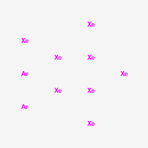 molecular formula Ar2Xe8 B12574379 Argon--xenon (1/4) CAS No. 192275-14-2