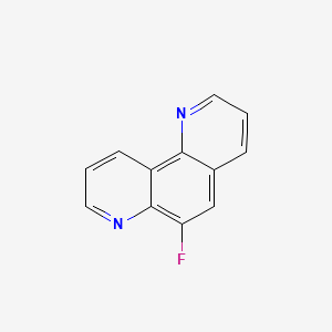 molecular formula C12H7FN2 B12574528 6-Fluoro-1,7-phenanthroline CAS No. 191861-16-2