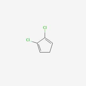 molecular formula C5H4Cl2 B12574557 2,3-Dichlorocyclopenta-1,3-diene CAS No. 191042-38-3