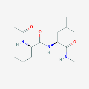 molecular formula C15H29N3O3 B12574573 N-Acetyl-L-leucyl-N-methyl-L-leucinamide CAS No. 197248-58-1