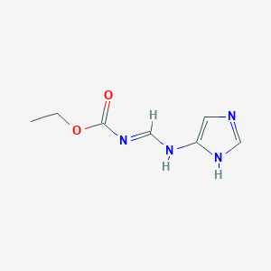 Ethyl (((1H-imidazol-5-yl)amino)methylene)carbamate