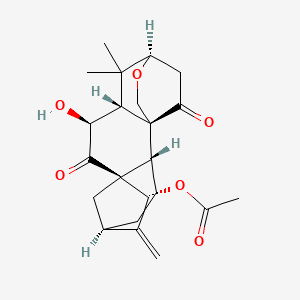 molecular formula C22H28O6 B1257481 maoecrystal A 