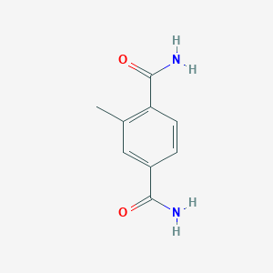 molecular formula C9H10N2O2 B1257482 Methylterephthalamide 