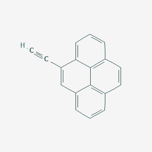 molecular formula C18H10 B12574940 4-Ethynylpyrene CAS No. 185506-23-4