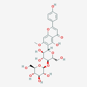 molecular formula C28H32O15 B012575 Zivulgarin CAS No. 108657-24-5