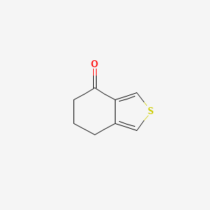 molecular formula C8H8OS B12575009 6,7-Dihydro-2-benzothiophen-4(5H)-one CAS No. 194471-55-1