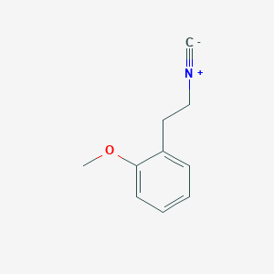 molecular formula C10H11NO B12575071 2-(2-Methoxyphenyl)ethylisocyanide CAS No. 602262-85-1
