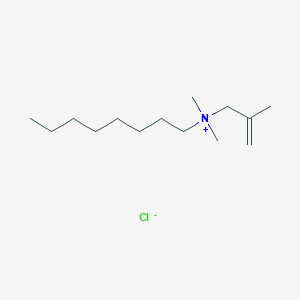 molecular formula C14H30ClN B12575178 N,N-Dimethyl-N-(2-methylprop-2-en-1-yl)octan-1-aminium chloride CAS No. 620609-41-8