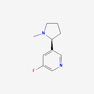 molecular formula C10H13FN2 B1257545 5-Fluoronicotine 