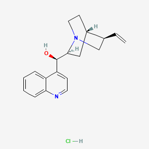 molecular formula C19H23ClN2O B1257547 Cinchonidine hydrochloride CAS No. 524-57-2