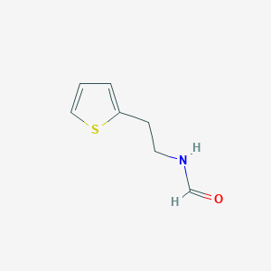 molecular formula C7H9NOS B125755 N-(2-(thien-2-yl)ethyl)formamide CAS No. 28783-49-5