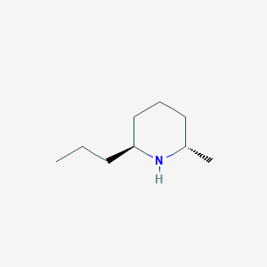 molecular formula C9H19N B1257550 (-)-Epidihydropinidine 