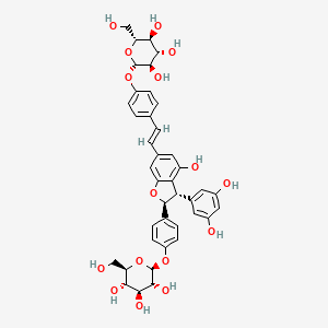 molecular formula C40H42O16 B1257552 Gnemonoside A 