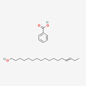 molecular formula C24H40O3 B12575555 Benzoic acid--heptadec-14-en-1-ol (1/1) CAS No. 194601-14-4