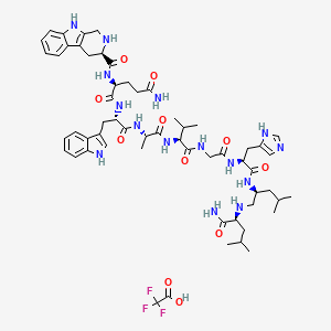 molecular formula C58H80F3N15O11 B1257568 RC-3095 TFA 