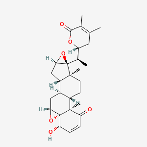 molecular formula C28H36O6 B1257572 Tubocapsanolide A 