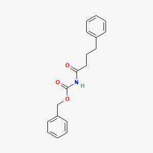 molecular formula C18H19NO3 B12575791 Benzyl (4-phenylbutanoyl)carbamate CAS No. 197173-15-2
