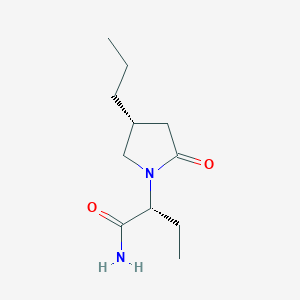molecular formula C11H20N2O2 B1257580 aR-Brivaracetam 