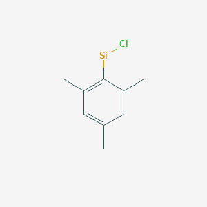 molecular formula C9H11ClSi B12575885 Mesitylchlorosilane 