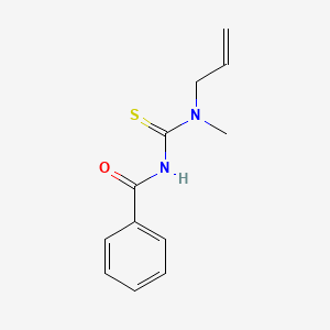molecular formula C12H14N2OS B12575908 N-[Methyl(prop-2-en-1-yl)carbamothioyl]benzamide CAS No. 603065-76-5
