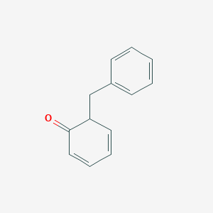 molecular formula C13H12O B12576016 6-Benzylcyclohexa-2,4-dien-1-one CAS No. 195970-42-4