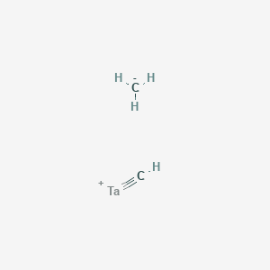 molecular formula C2H4Ta B12576038 Methylidynetantalum(1+) methanide CAS No. 496974-48-2