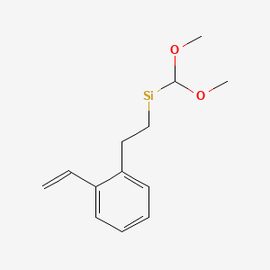 molecular formula C13H18O2Si B12576058 Pubchem_71362745 CAS No. 488704-67-2