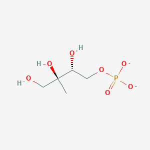 molecular formula C5H11O7P-2 B1257611 2-C-Methyl-D-erythritol 4-phosphate 