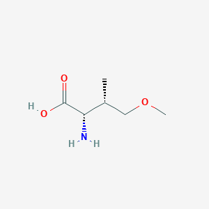 molecular formula C6H13NO3 B12576116 (3S)-4-Methoxy-L-valine CAS No. 630392-76-6