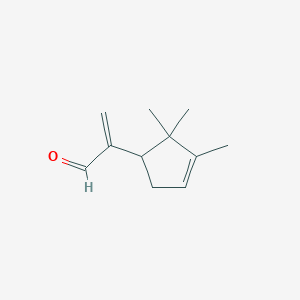 2-(2,2,3-Trimethylcyclopent-3-enyl)acrylaldehyde