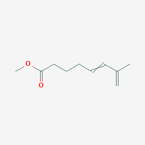 molecular formula C10H16O2 B12576164 Methyl 7-methylocta-5,7-dienoate CAS No. 185410-87-1